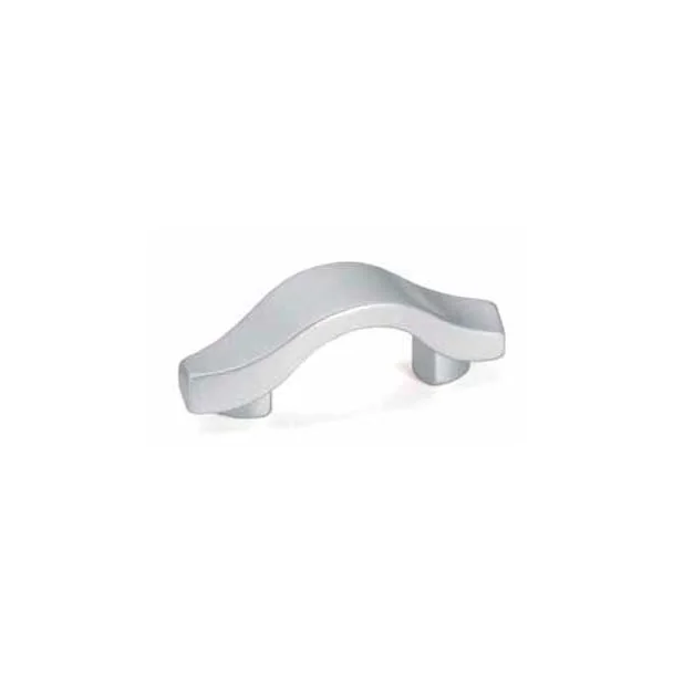 Bouton de Zamak Chrome Mat 0085E