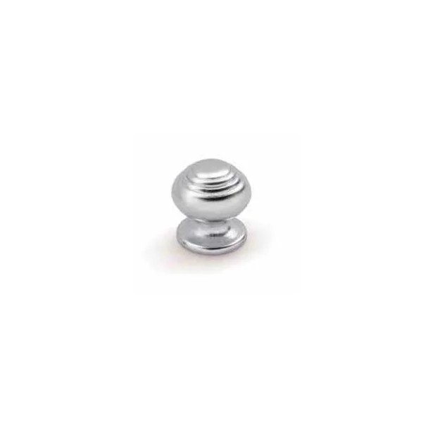 Bouton de Zamak Chrome Mat 3507