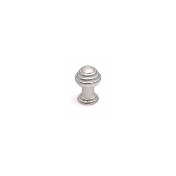 Bouton de Zamak Chrome Mat 3495