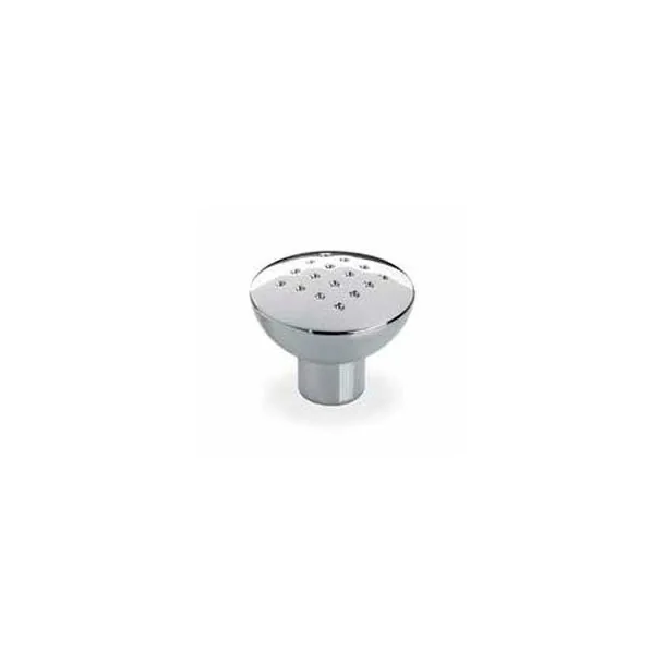 Bouton de Zamak Chrome Mat 2028E