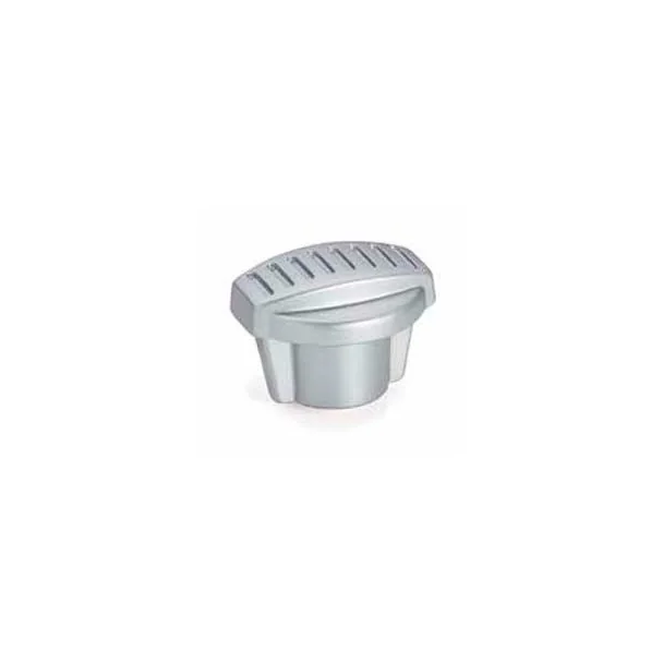 Bouton de Zamak Chrome Mat 2070E