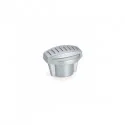 Bouton de Zamak Chrome Mat 2070E