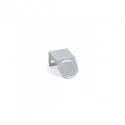 Bouton de Zamak Métallique Chrome Mat 4066E
