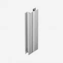 Multi-angle Aluminium Brossé pour Plinthe en PVC de Cuisine
