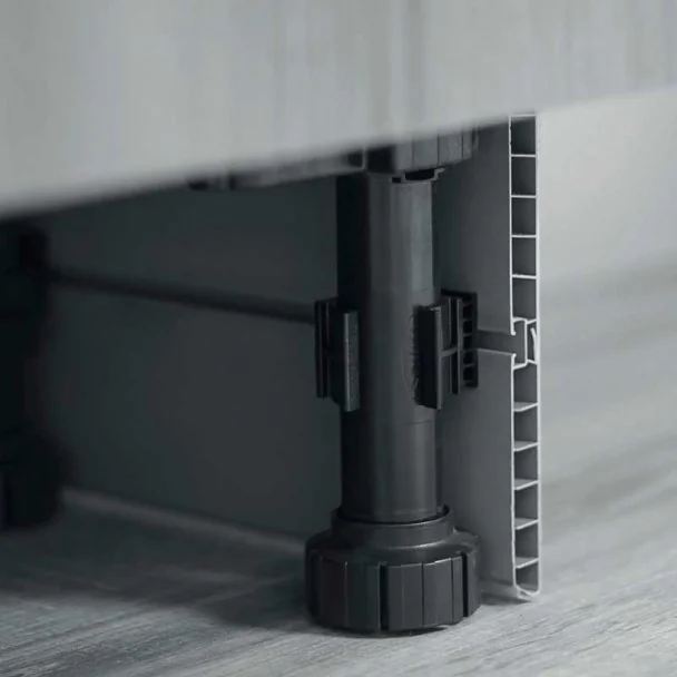 Plinthe en PVC Blanc pour Cuisine