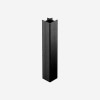 Angle 90º Noir pour Plinthes en PVC de Cuisine