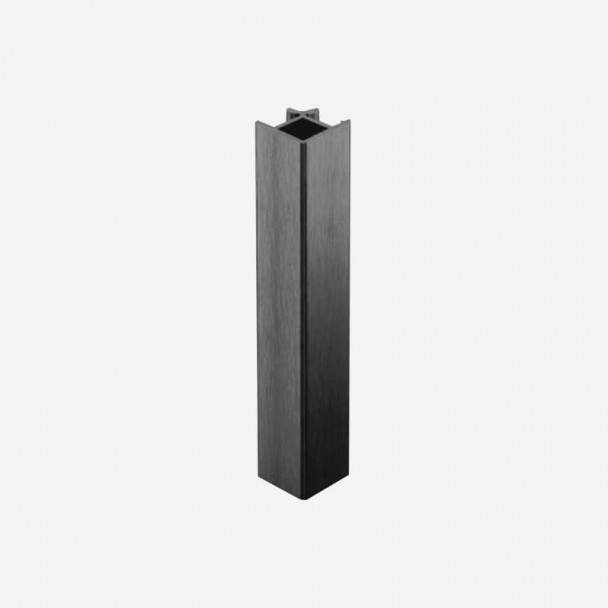Angle 90º Anthracite pour Plinthes en PVC de Cuisine
