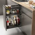 Support à Bouteilles Amovible 3 Hauteurs Flat Anthracite