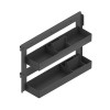 Garde-Manger Réversible Guides Latéraux Flat Anthracite