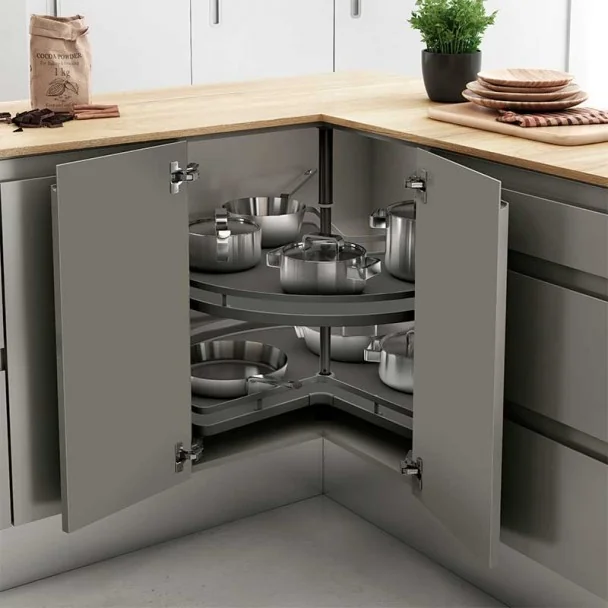 Plateau Pivotant 270º Flat Anthracite