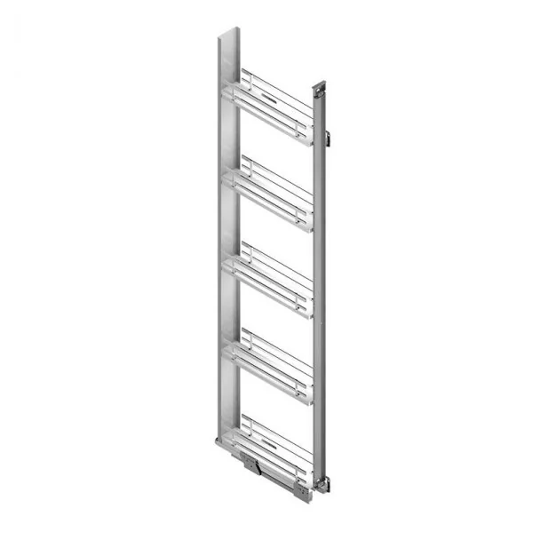 Kit Colonne Coulissante Slim Flat Chrome