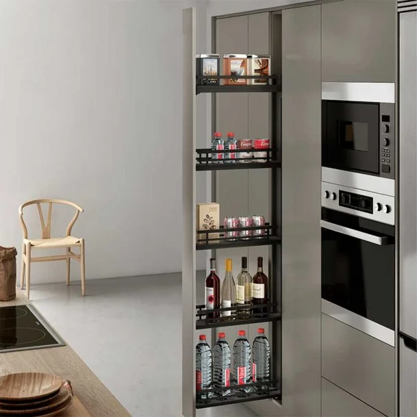Kit Colonne Coulissante Slim Flat Anthracite