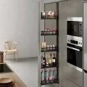 Kit Colonne Coulissante Slim Flat Anthracite