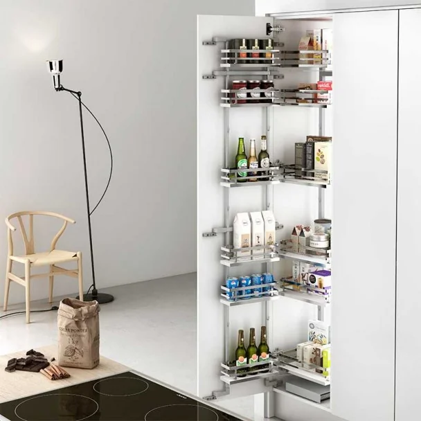 Colonne Coulissante Flat Chrome