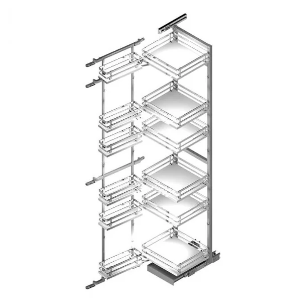 Colonne Coulissante Flat Chrome