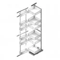 Colonne Coulissante Flat Chrome