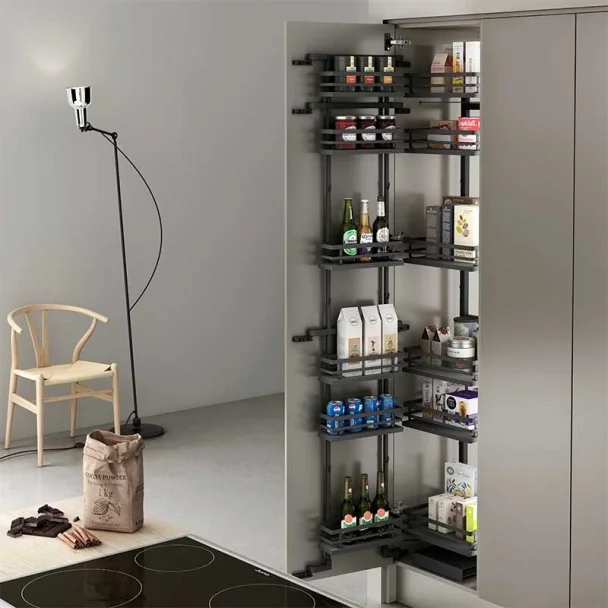 Colonne Coulissante Flat Anthracite