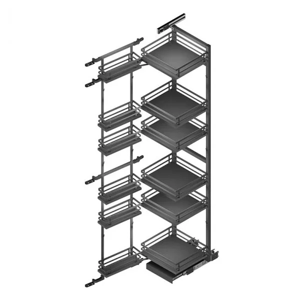 Colonne Coulissante Flat Anthracite
