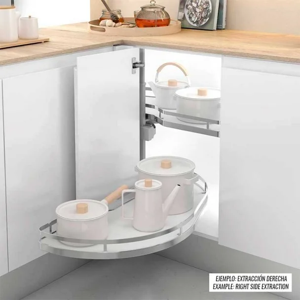 Plateau Coulissant Dolphin I Flat Chrome