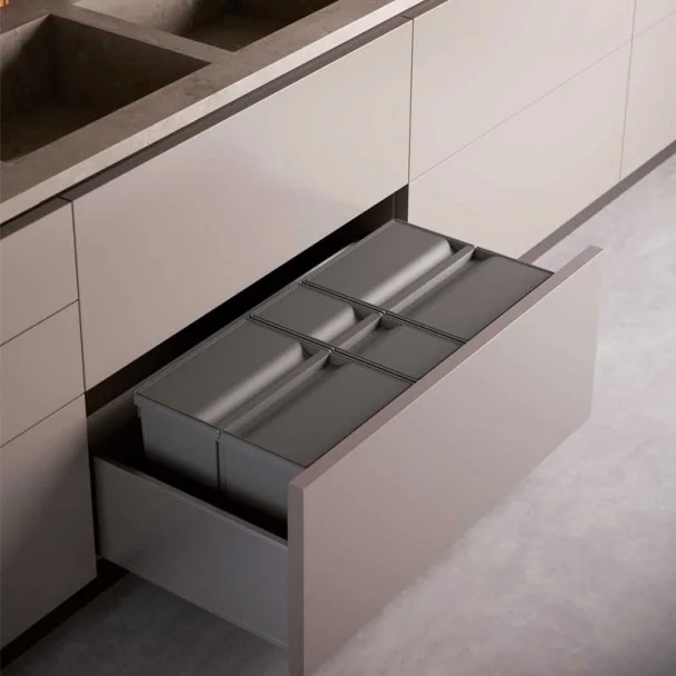 Kit de poubelles de recyclage Écologique 9XL