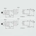 Profil Gola Anthracite pour Module Haut
