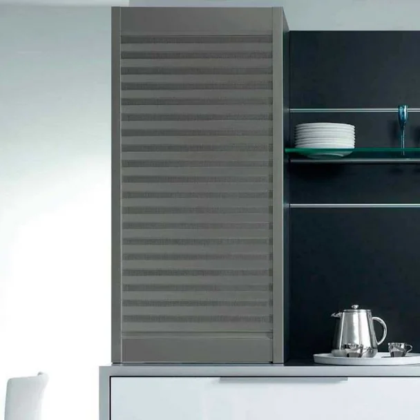 Kit Aveugle en Aluminium Mélange de Vent Anthracite