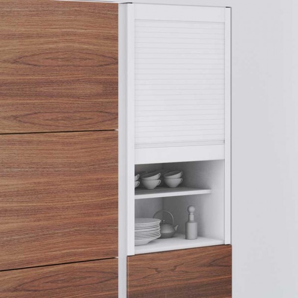 Kit Aveugle Aluminium Blanc Mat