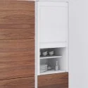 Kit Aveugle Aluminium Blanc Mat