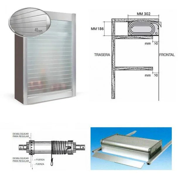 Kit d'Obturateur en Verre Transparent