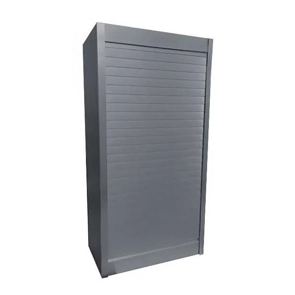 Kit Volet Roulant Aluminium Inox pour Meubles de Cuisine