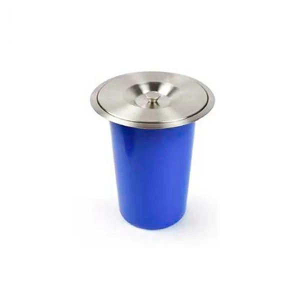 Cube Corbeille 9 L Inoxydable De Comptoir