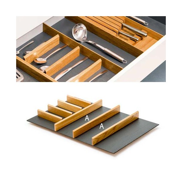 Set de Couverts Mix Anthracite 800