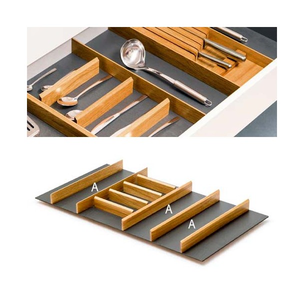 Set de Couverts Mix Anthracite 1000