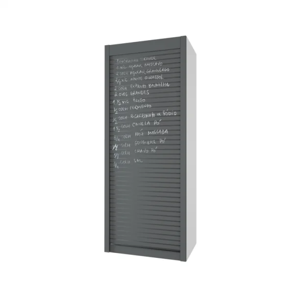 Kit Volet Roulant 60 x 150 cm PVC Gris Ardoise Z-Smartlift