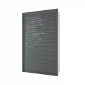 Kit Volet Roulant 90 x 150 cm PVC Gris Ardoise Z-Smartlift