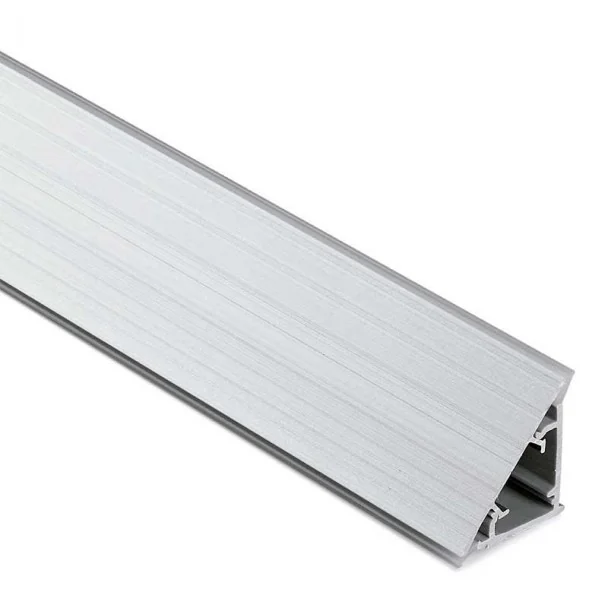 Plinthe Isolant en Aluminium Brossé pour Comptoir