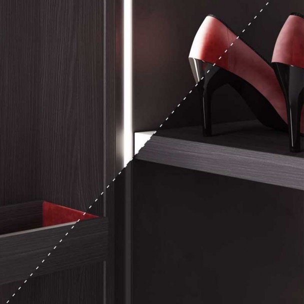 Bande de fixation SKY FUMÉ