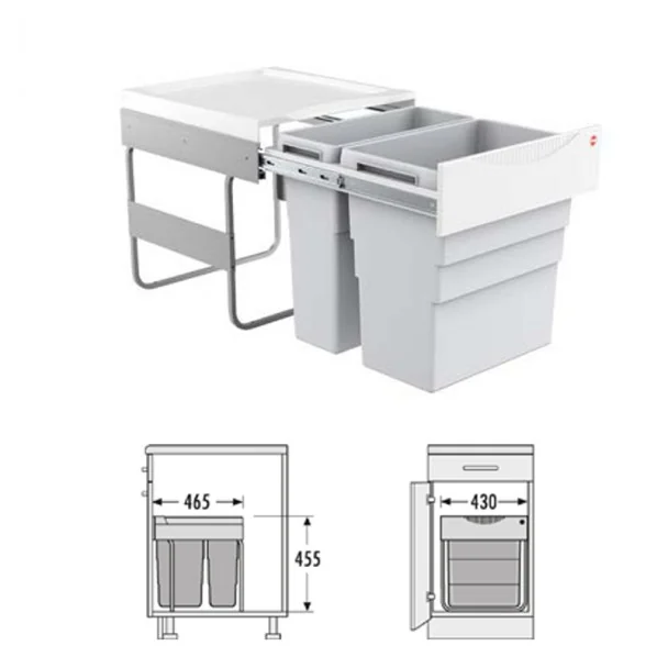 Poubelle EASY CARGO 50