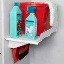 Étagère Universelle avec Balai et Pelle à poussière