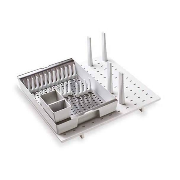 Porte-vaisselle avec Égouttoir Inox Tiroir Premiere