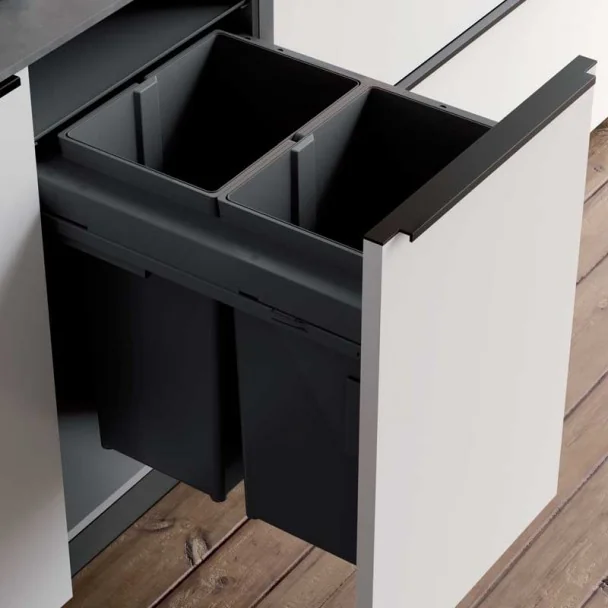Poubelle Coullisant Babylone pour Meuble