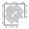 Cadre Amovible Magic Corner 270º