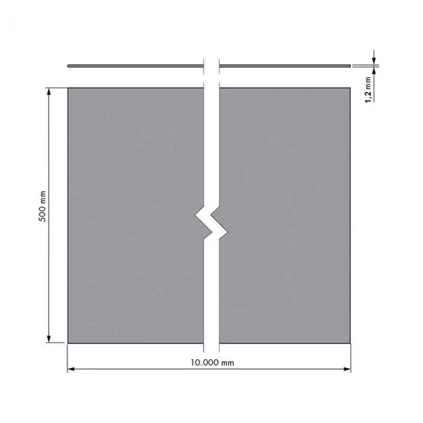 Tapis Antidérapant Anthracite 10 m | Menage Confort