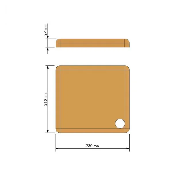 Planche à Découper pour Porte-Couverts M&C